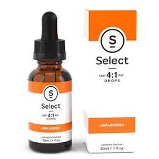 Select: Tincture (4:1CBD/THC) (Unflavored)